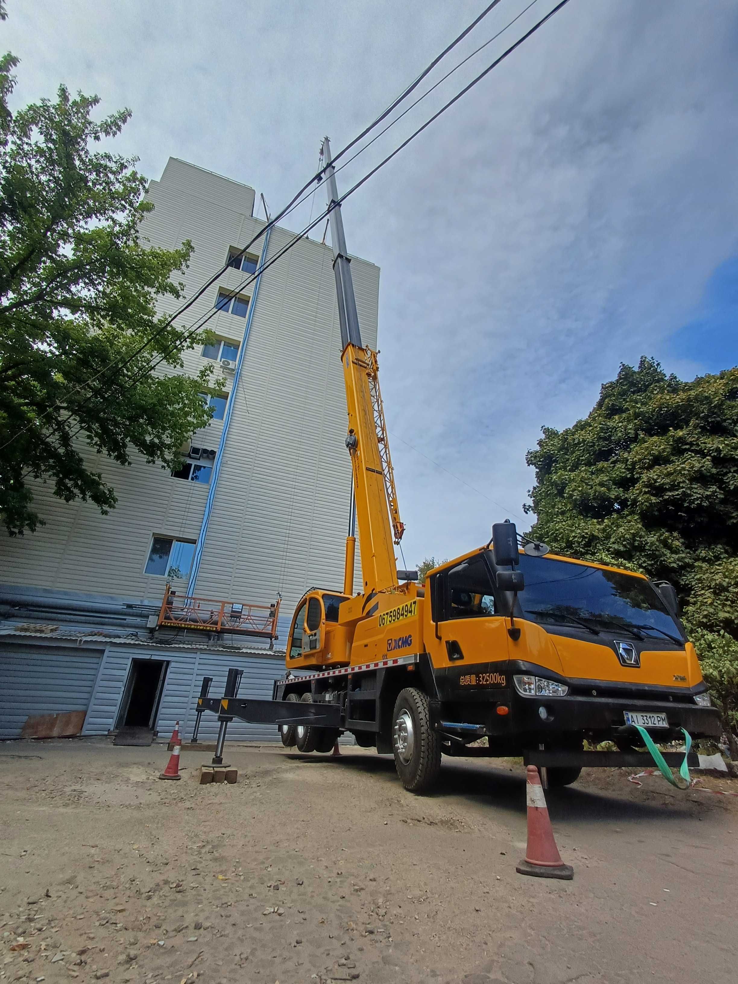 Услуги-Аренда 10-50тонн автокрана по Харькову и области