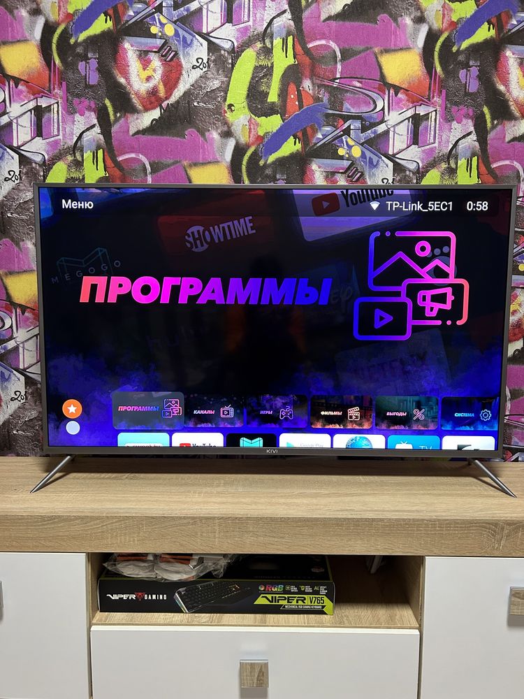 Телевізор KIVI | Smart TV | Смарт телевізор | 50UR50GU