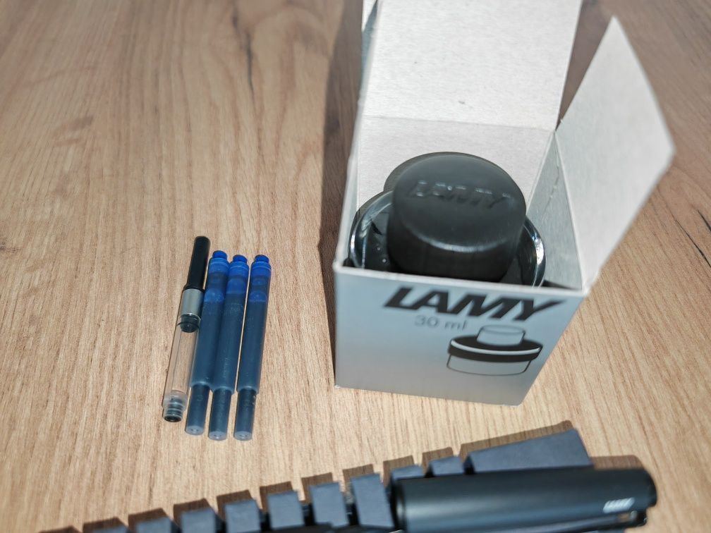 Pióro wieczne LAMY Studio Lx all Black stalówka F - NOWY zestaw!!
