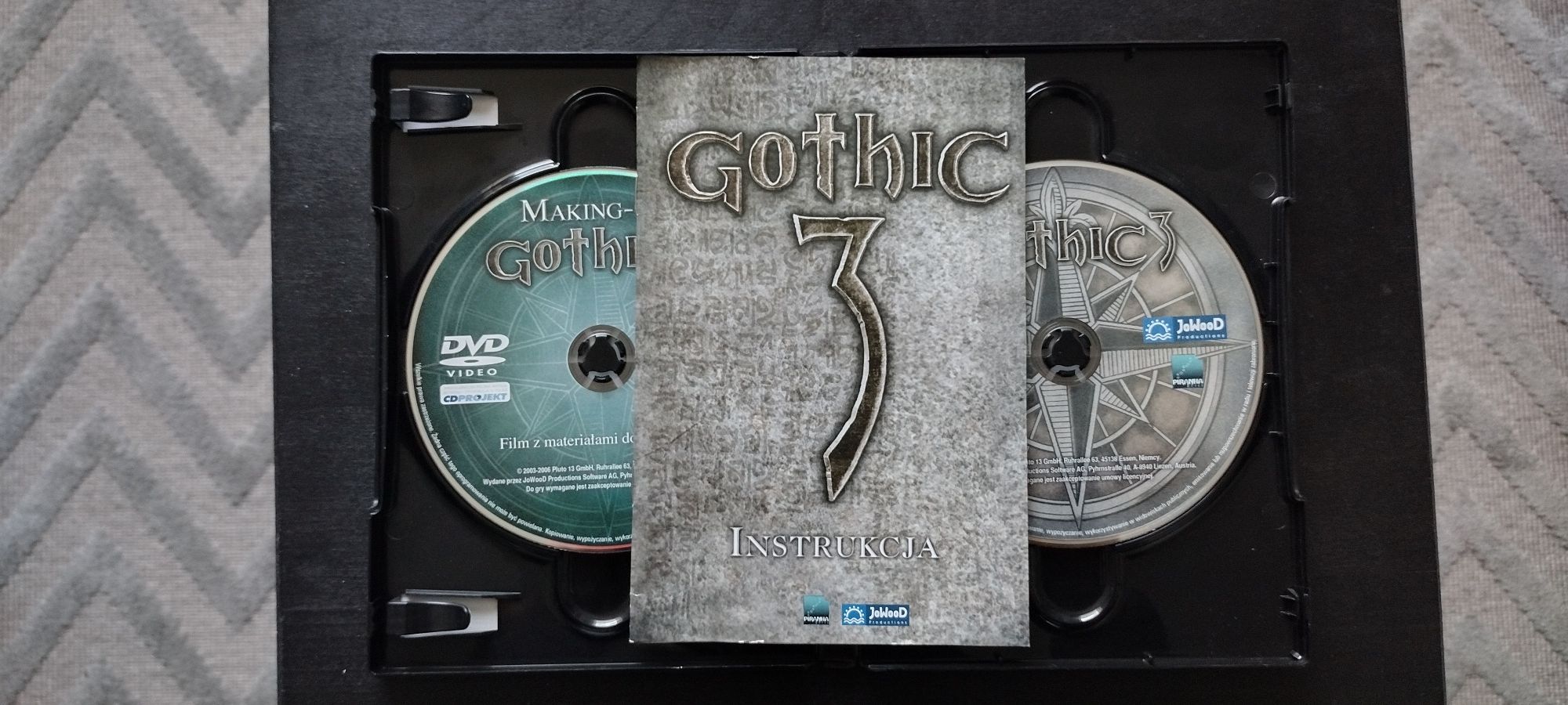 Gothic 3 trzy trójka JoWooD Piranha Byte CD Projekt