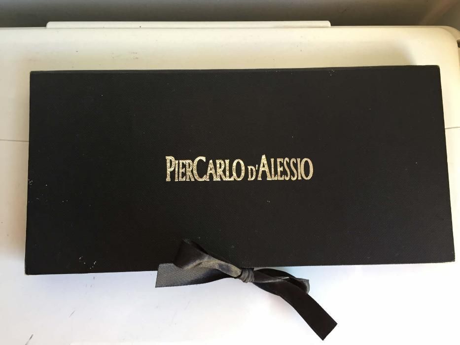 Conjunto 3 Braceletes PierCarlo D'Alessio com Caixa - novas