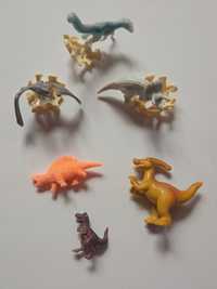 Zabawki z Kinder jajek dinozaury 6 szt