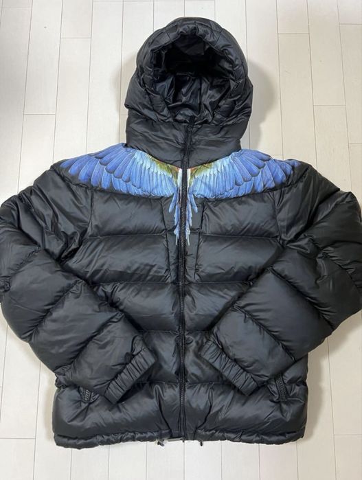Пуховик marcelo burlon