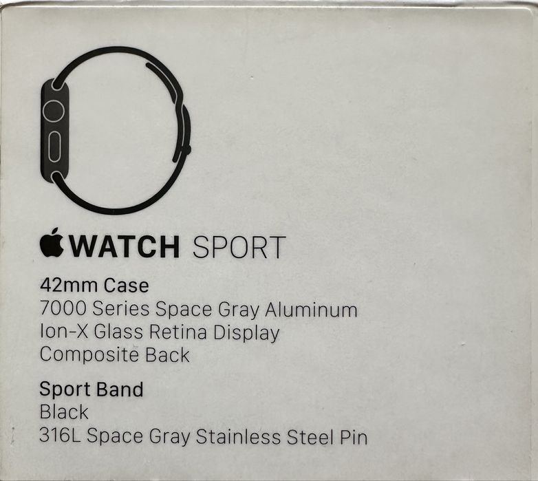 Apple watch sport 7000 серия 42 mm