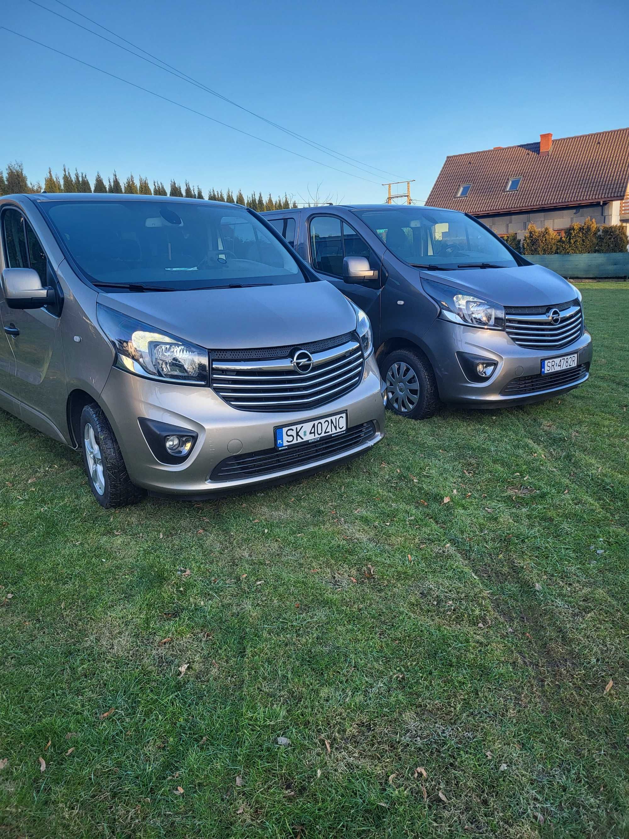 Wynajem Busa Opel Vivaro , Renault Trafic 9 osobowe,