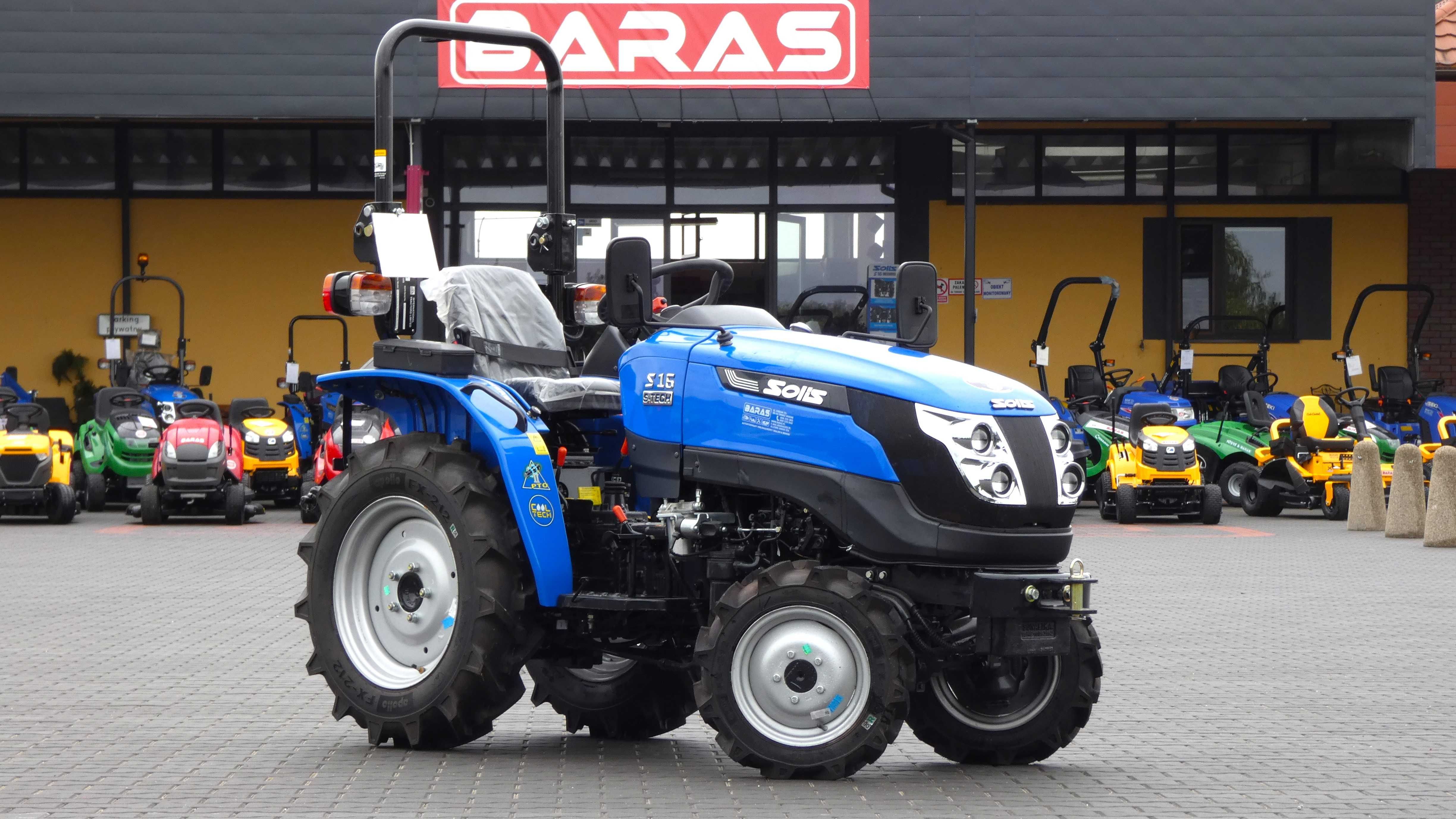 Traktor komunalny rolniczy Wspomaganie SOLIS S16 4WD - Baras