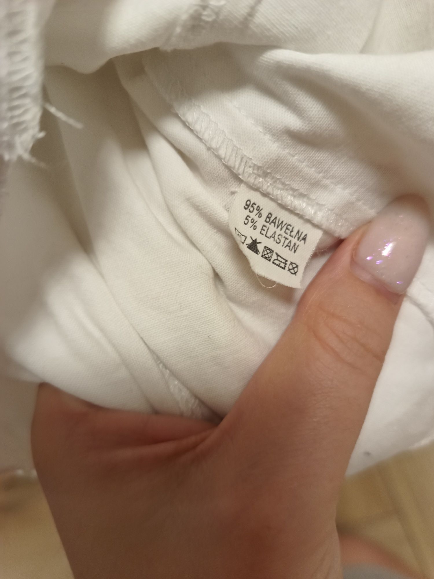 Biały żakiet marynarka w rozmiarze XL/2XL