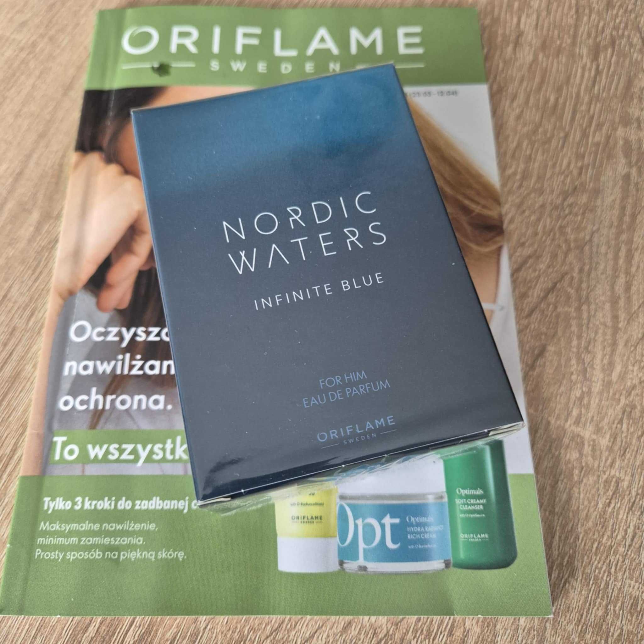 NORDIC WATER Oriflame męska woda toaletowa 75 ml
