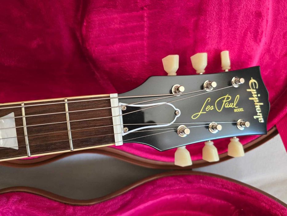Epiphone Les Paul Standard 1959 Tabacco Burst z główką Gibsona