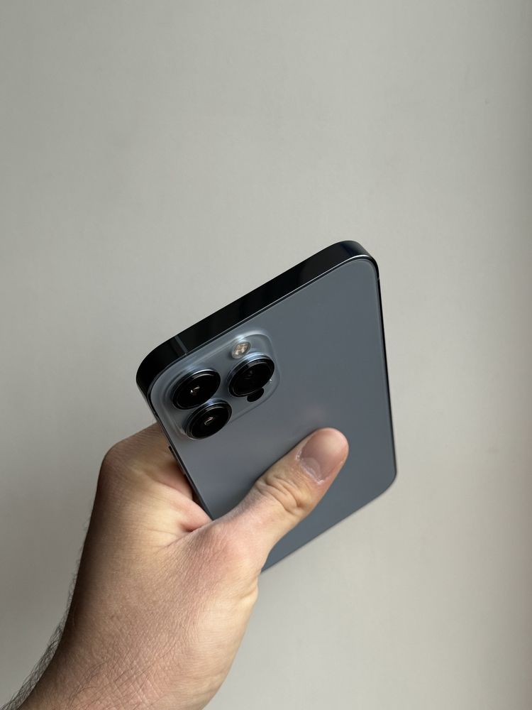 iPhone 13 Pro Max 128 Gb Sierra Blue Neverlock АКБ 91%, идеал