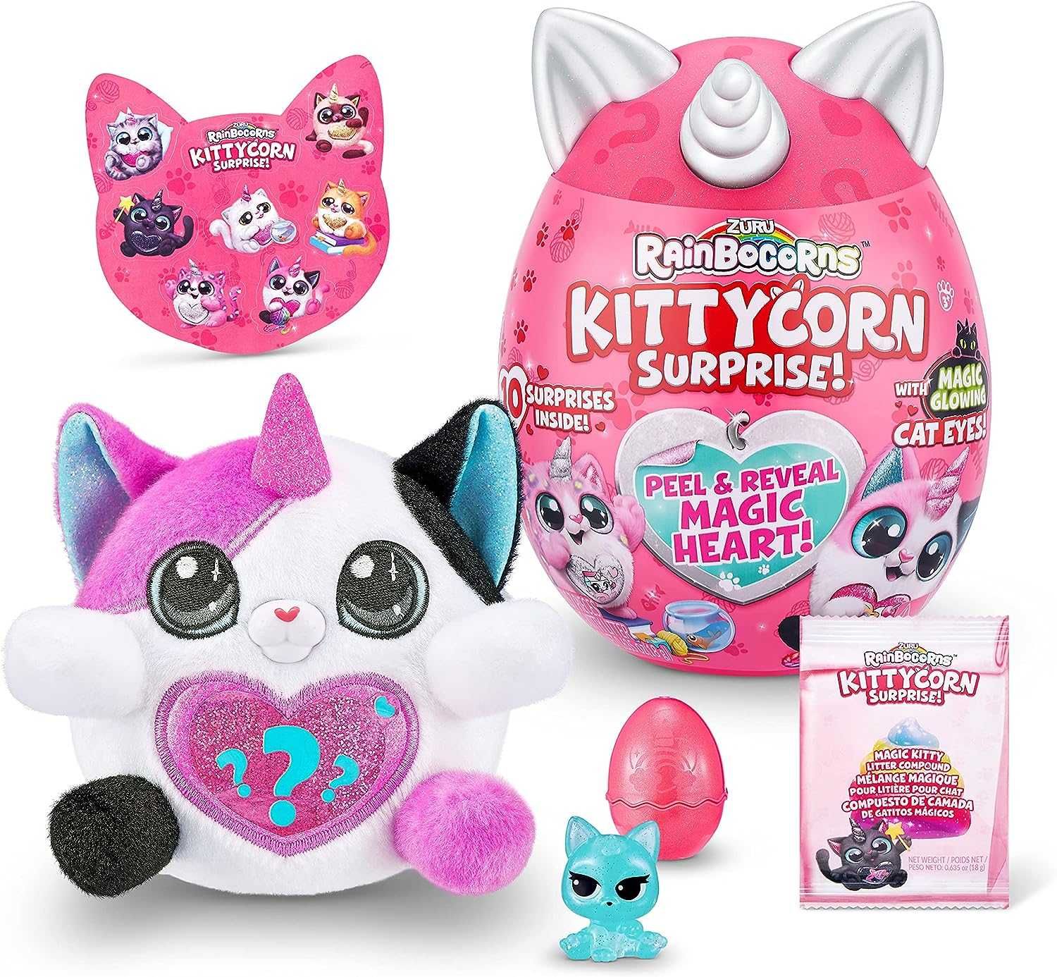 Rainbocorns Kittycorn Surprise Series 1 Calico Catвід ZURU 9259D