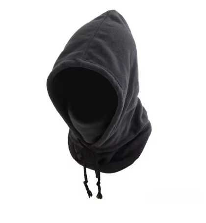 Унісекс зимова балаклава з в’язаним капюшоном