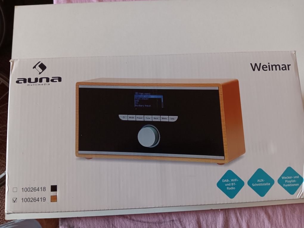Radio internetowe AUNA Weimar.
