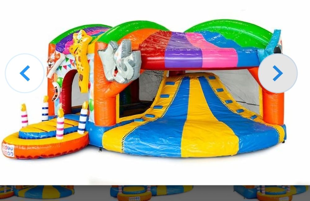 Zamek dmuchany - plac zabaw