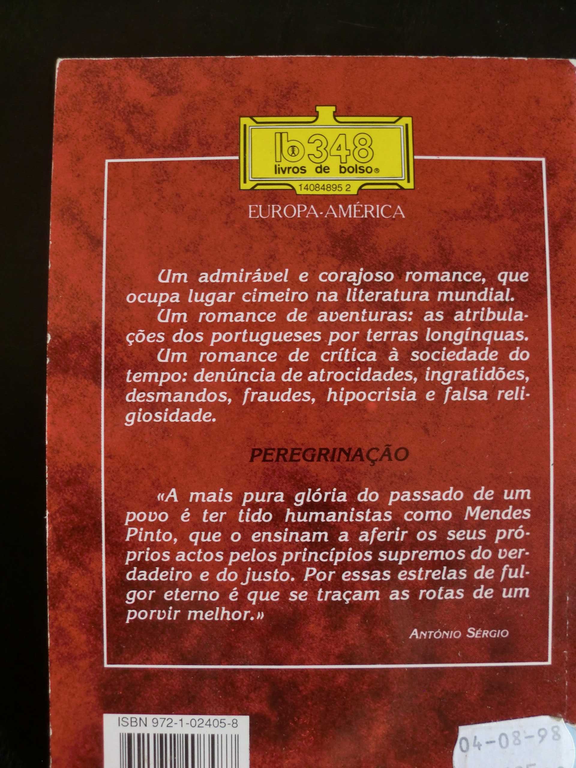 Peregrinação de Fernão Mendes Pinto Volume I