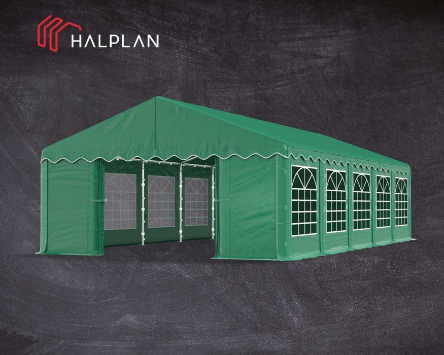 6x10x2m Namiot imprezowy ogrodowy pawilon zielony sezonowe IPE S