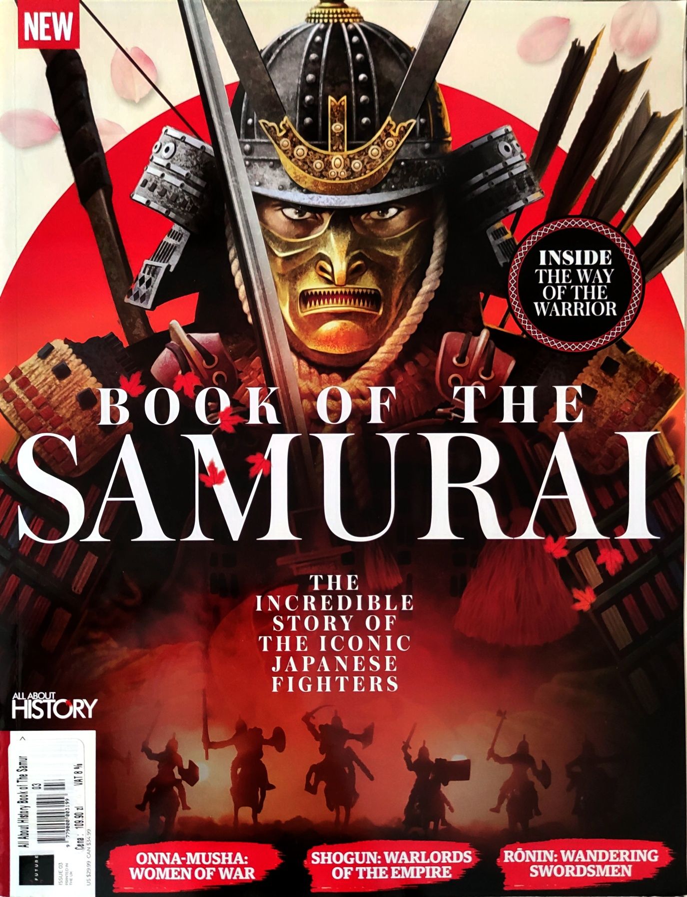 All About History Bookazine Samurajowie Japonia Sengoku historia