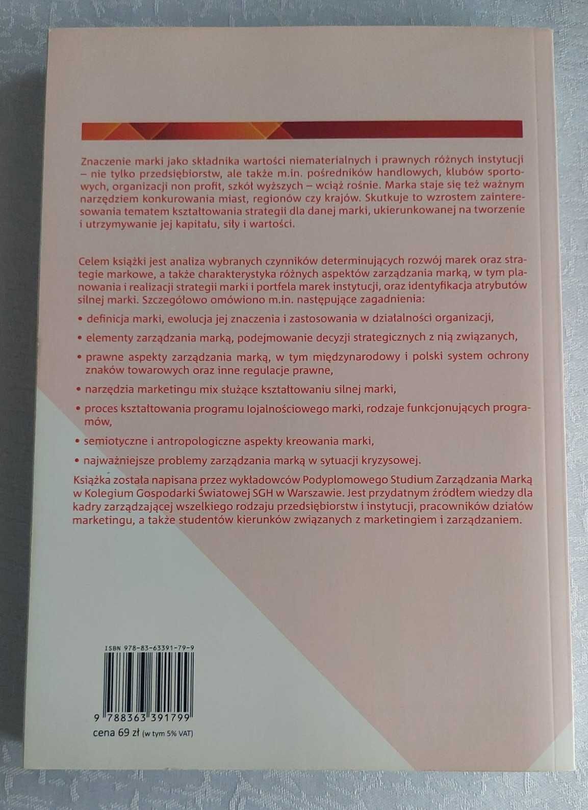 Zarządzanie silną marką. Marzanna K. Witek-Hajduk