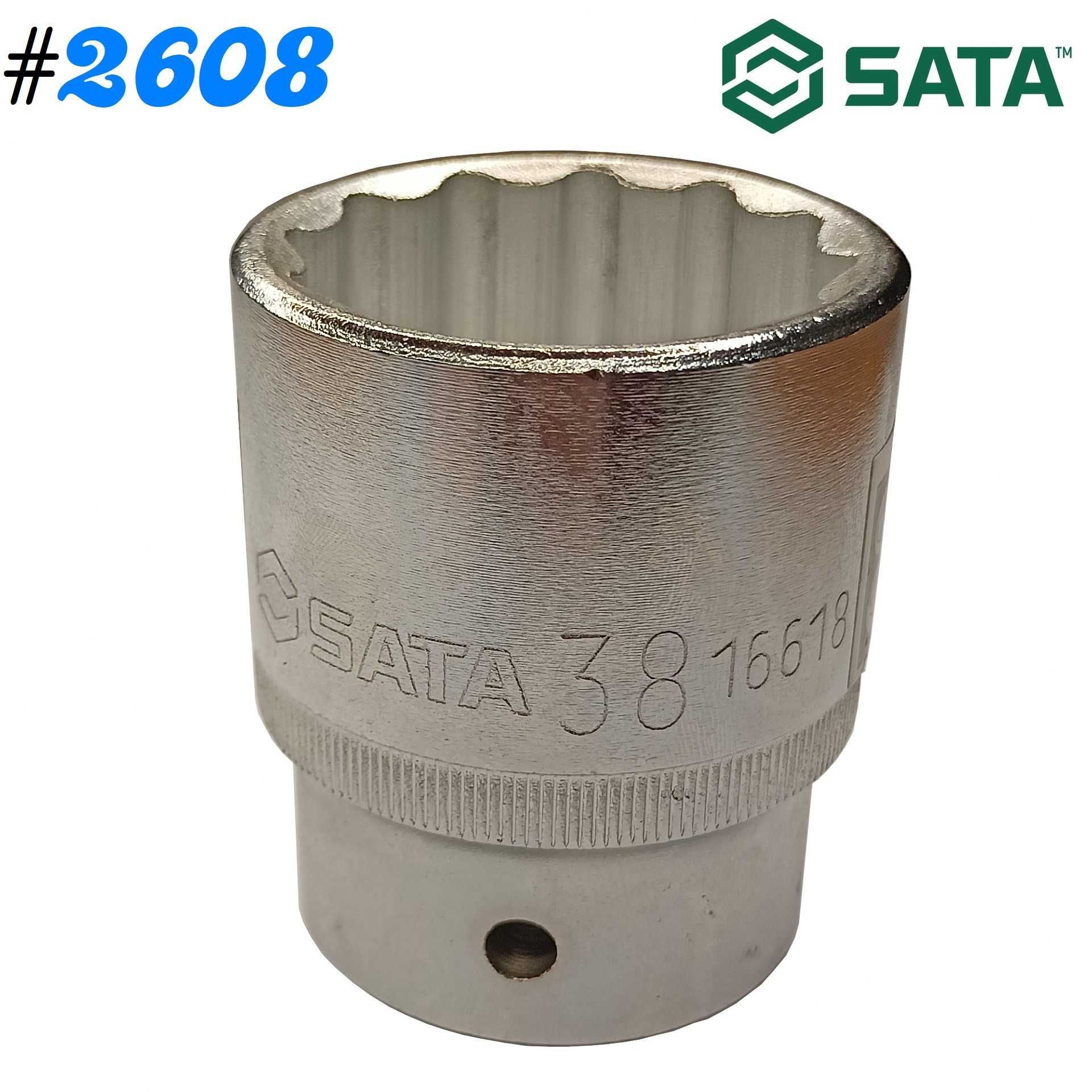 Nasadka 38 mm 3/4" 12-kątna CrV SATA 38mm