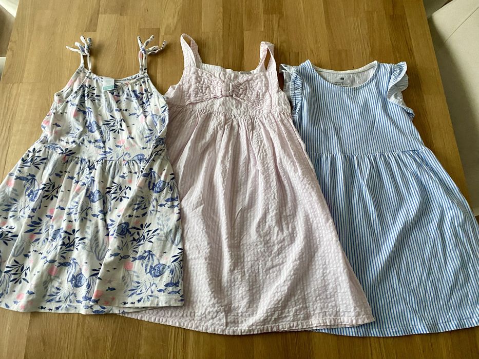 Paka ubran 18 sztuk  5 lat -6 lat dziewczynka Zara, H&M,kurtki,spodnie