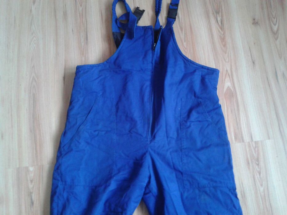 Spodnie robocze zimowe ogrodniczki