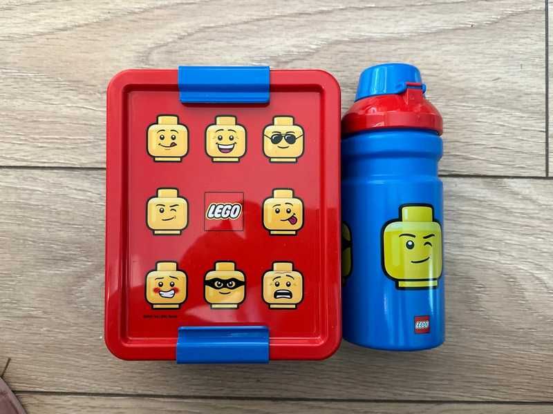 Lunch box Lego 0,39 m bidon Lego śniadaniówka lego