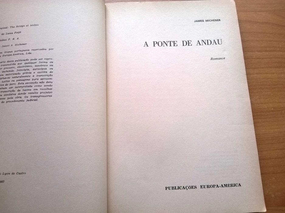 A Ponte de Andau - James A. Michener