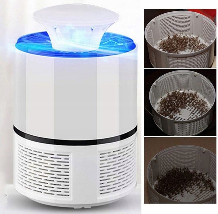 Lampa na owady owadobójcza UV pułapka łapka elektryczna komary muchy