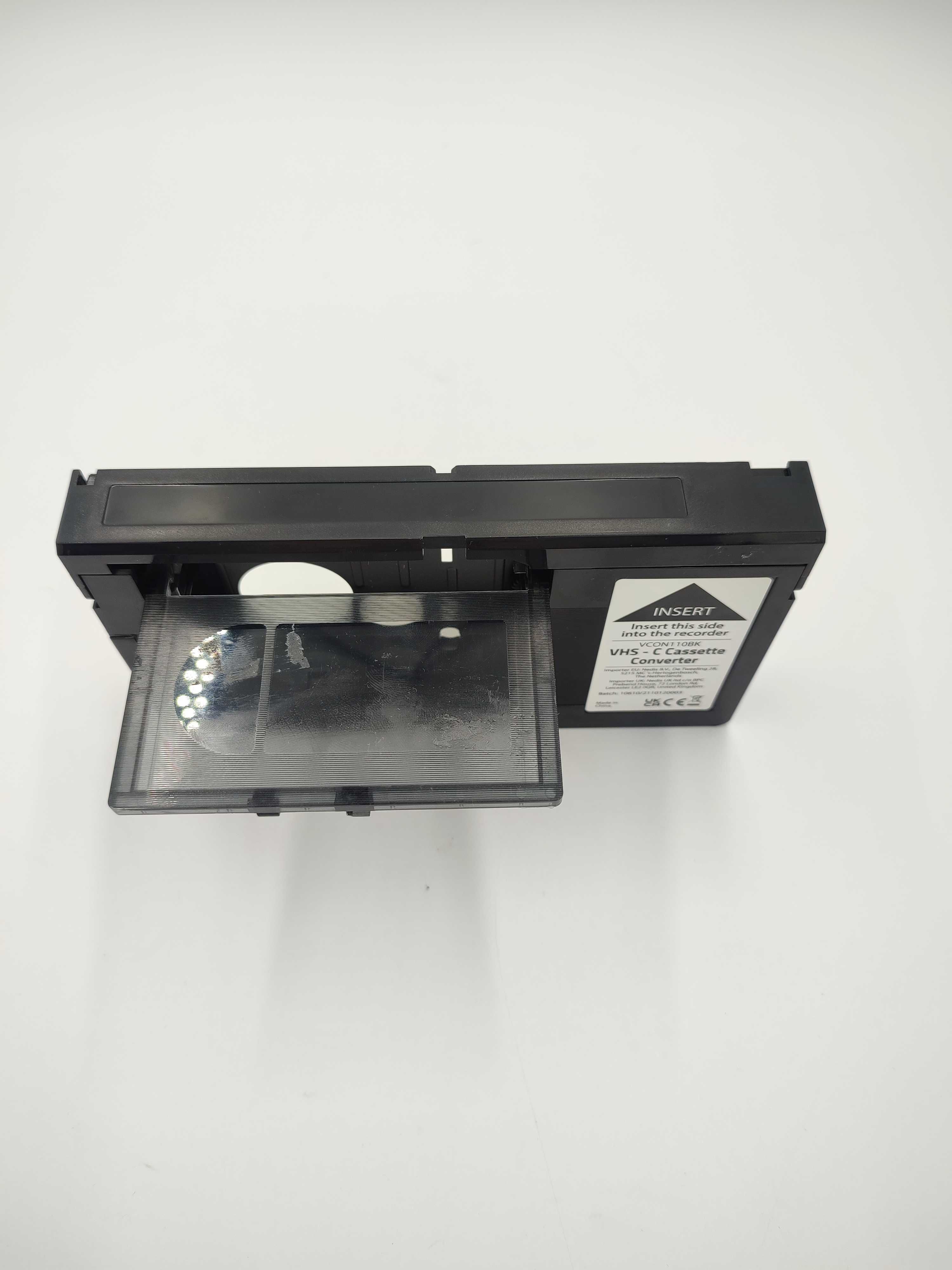 Konwerter VHS Nedis - Konwersja: VHS-C do VHS