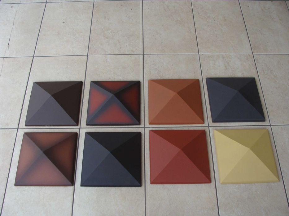 Daszki czapy na słupki i murki ogrodzeniowe i klinkierowe