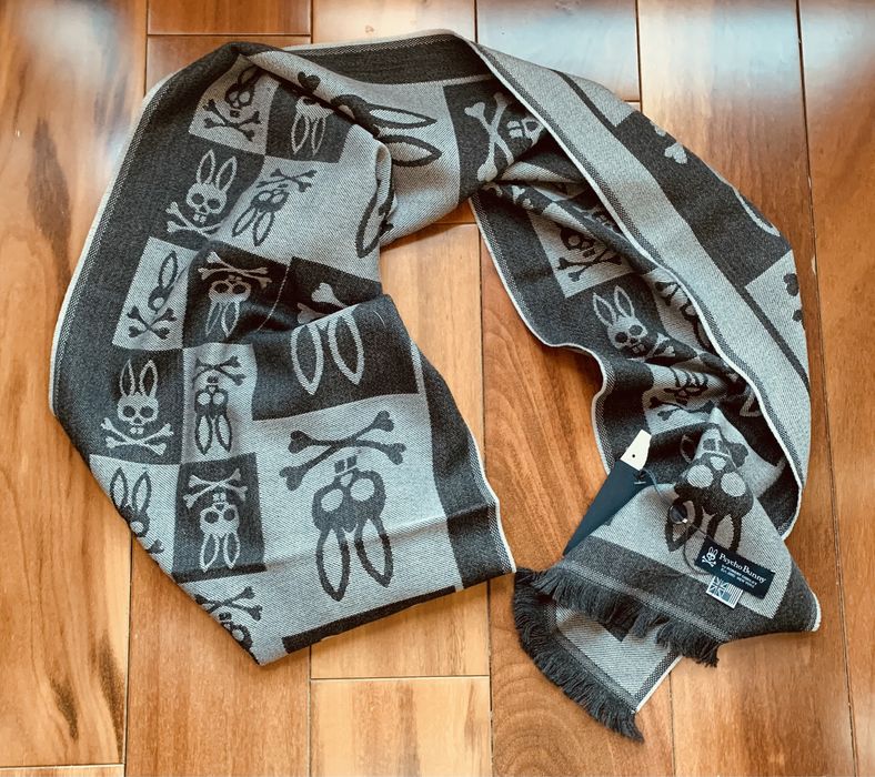 Psycho Bunny by Robert Godley шарф подарок сюрприз унисекс