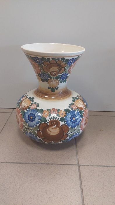 Bardzo duży wazon Koło PRL