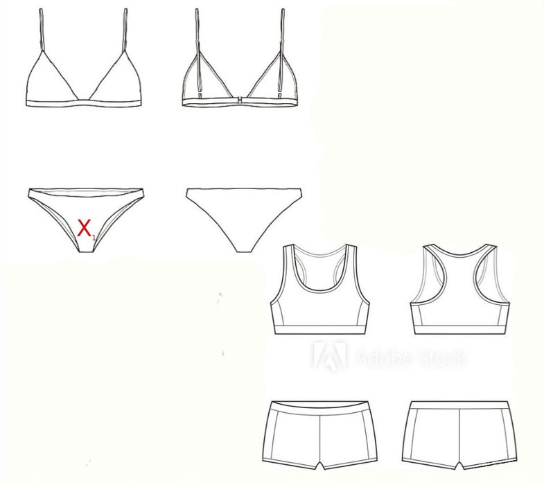 B.P.C bikini białe ^34