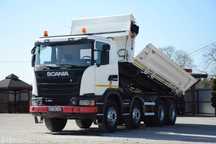 Scania G 450 / 2016r / 8x4 / Retarder / Hydroburta / Niski przebieg / Bardzo dobry stan  Scania G 450 / 2016r / 8x4 / Retarder / Hydroburta / Niski przebieg