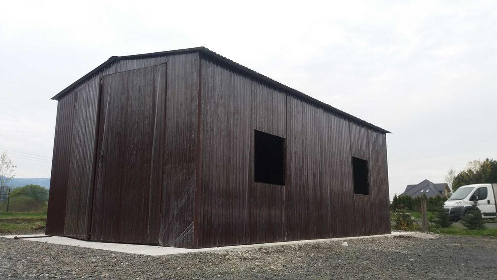 Garaż blaszany 5x7!Garaże blaszaki!Magazyn! Garaż 6x8 6x6 12x6 9x5 7x7