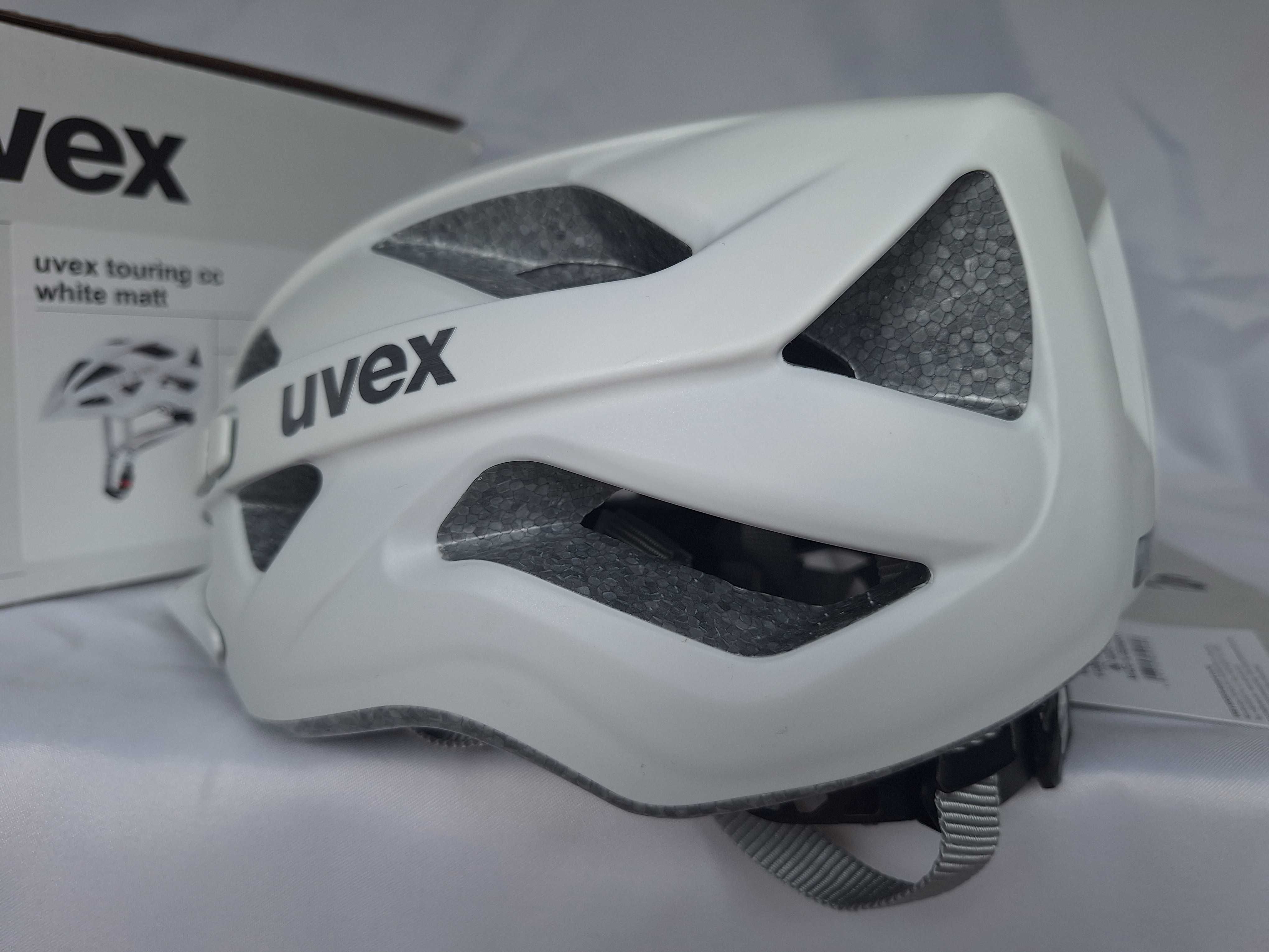 Kask rowerowy Uvex Touring CC White Mat S/M 52-57cm