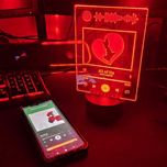 Candeeiro LED personalizado