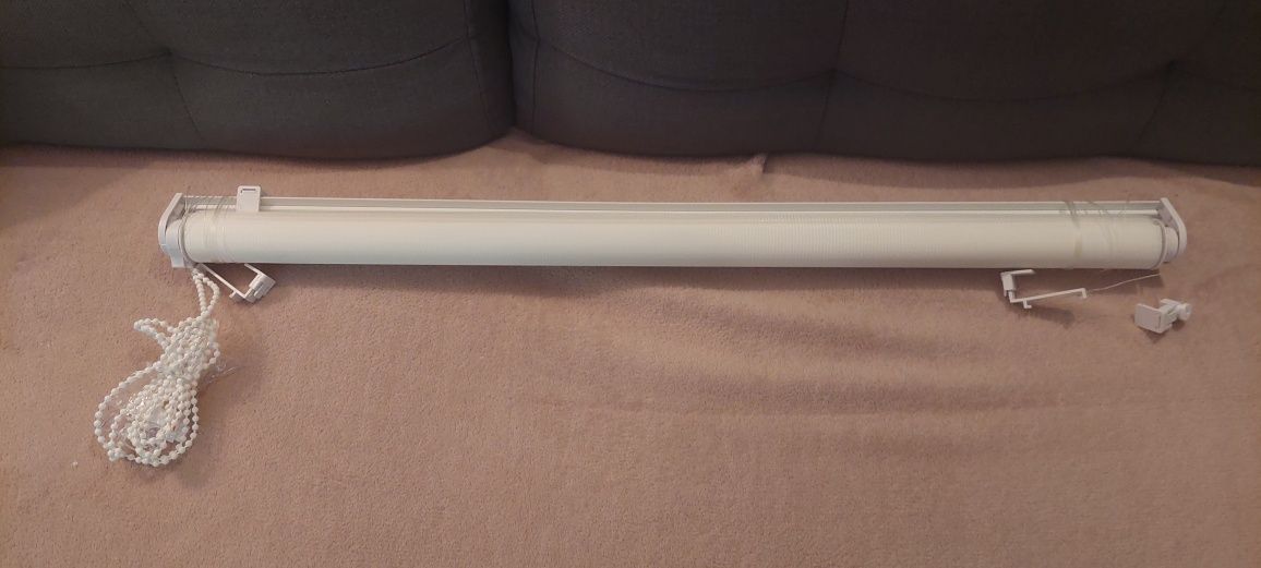 Mini roleta classic dzień/noc biała 68,5 x 140 cm
