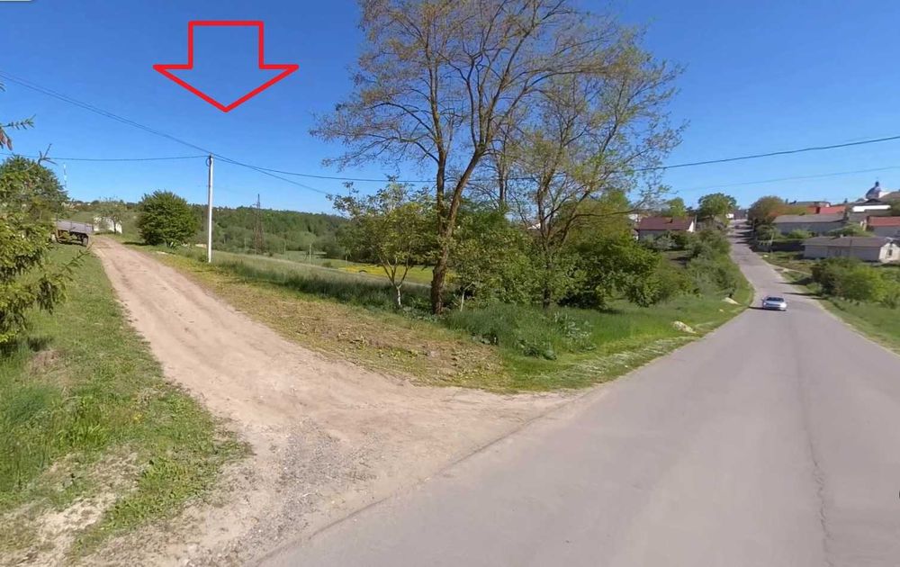 ділянка при асфальтній дорозі с. Лозова Тернопільського р-ну
