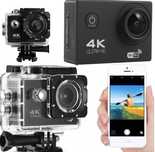 Kamera Kamerka Sportowa WIFI HD Wodoodporna z Akcesoriami PREZENT