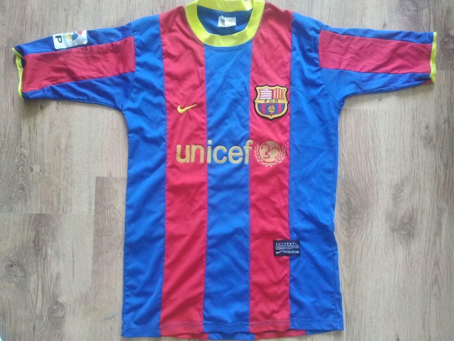 Koszulka piłkarska NIKE BARCELONA Messi UNICEF Barca
