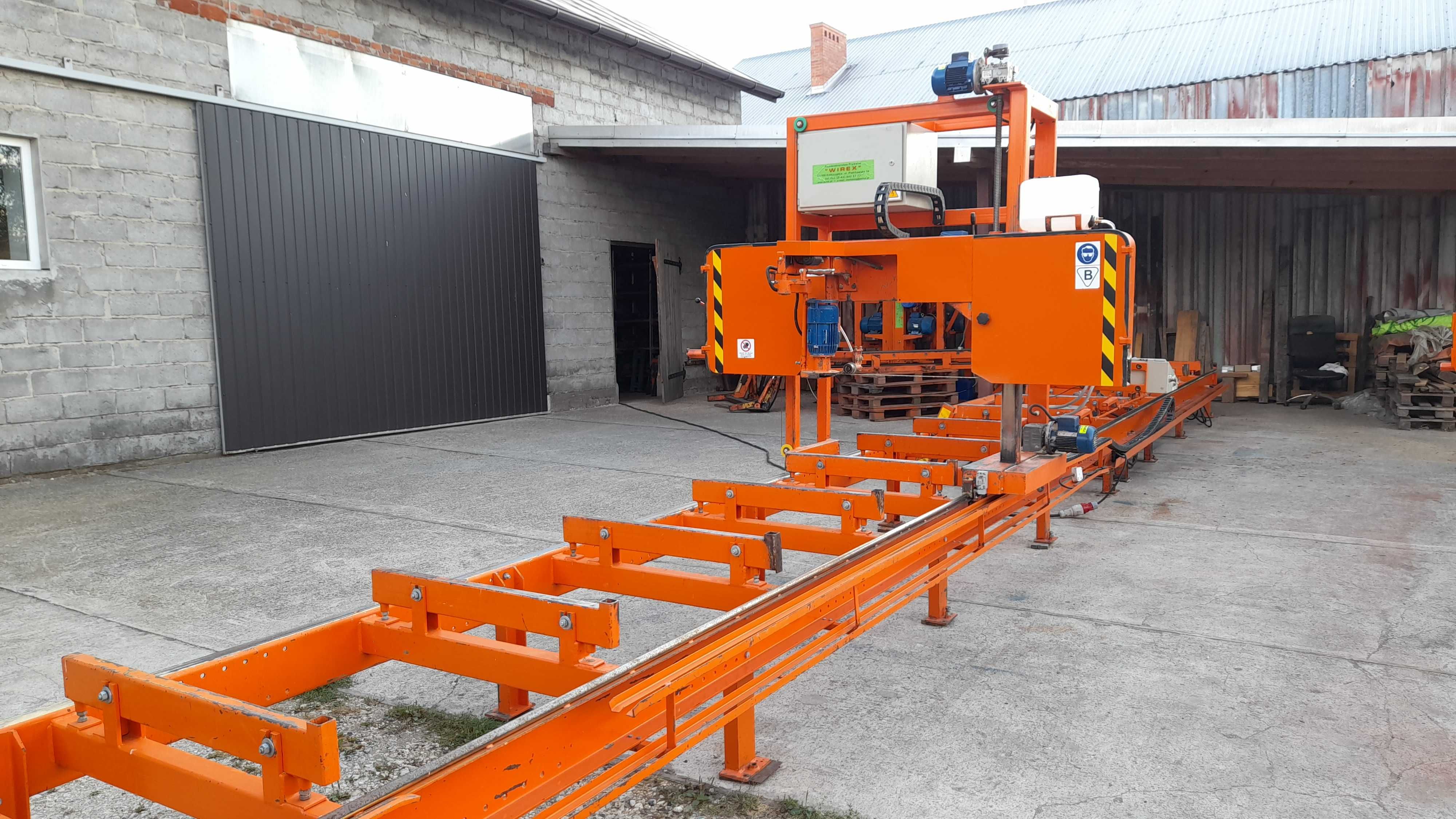 Trak taśmowy Wirex CZ-1 * Hydraulika (wood-mizer)