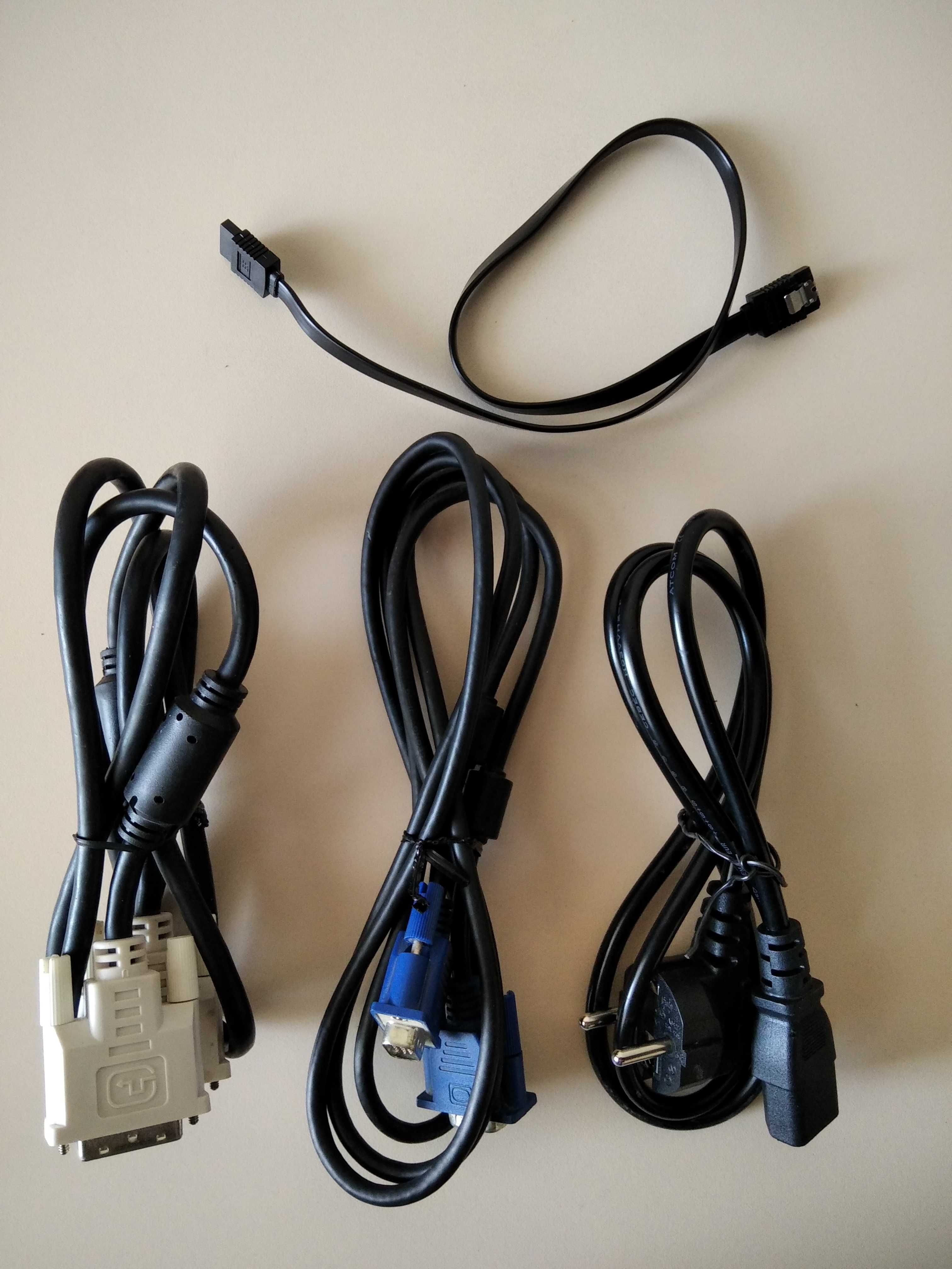 Кабель шлейф Sata, IDE, Molex, usb, VGA, DVI, куллер