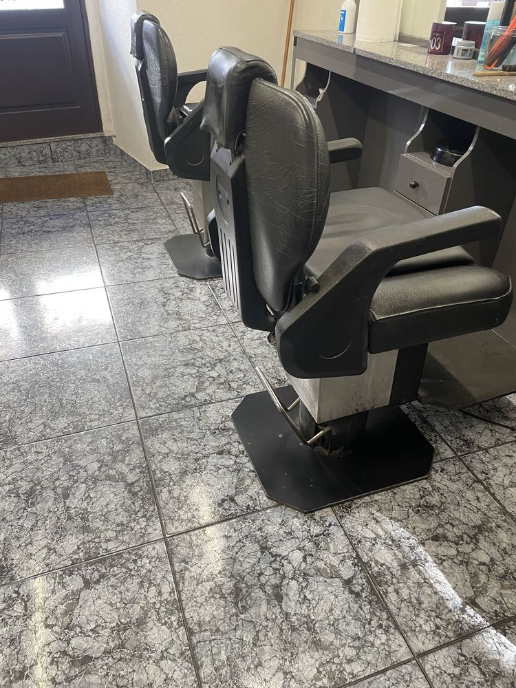 Cadeiras de barbeiro
