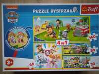 Puzzle bystrzaka 4w1 Psi Patrol Trefl