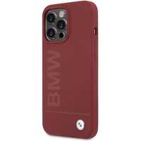 Etui Bmw Silicone Big Logo Magsafe Na Iphone 15 Pro Max - Czerwone