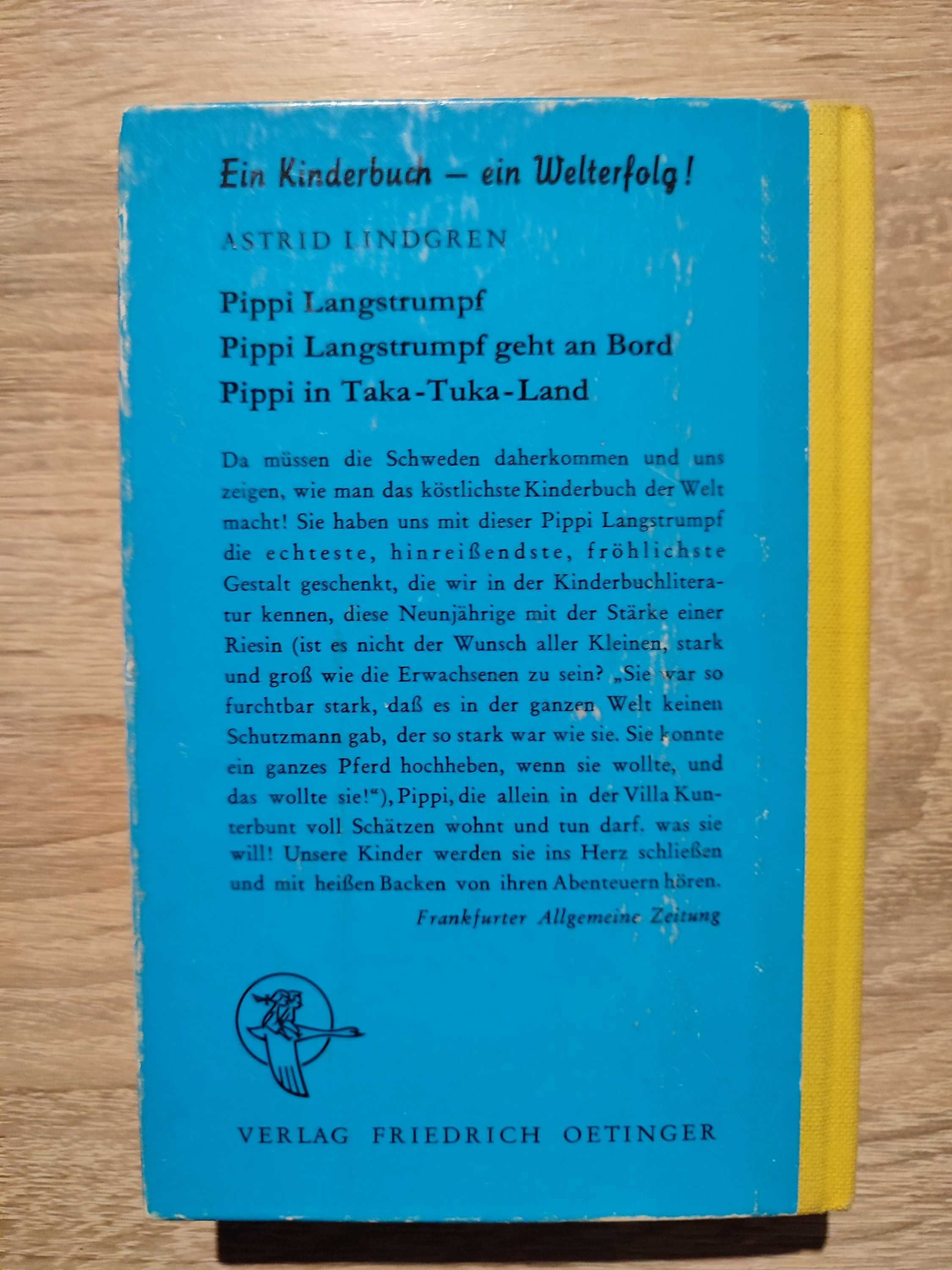 Pippi Langstrumpf geht an Bord Astrid Lindgren po niemiecku niemiecki