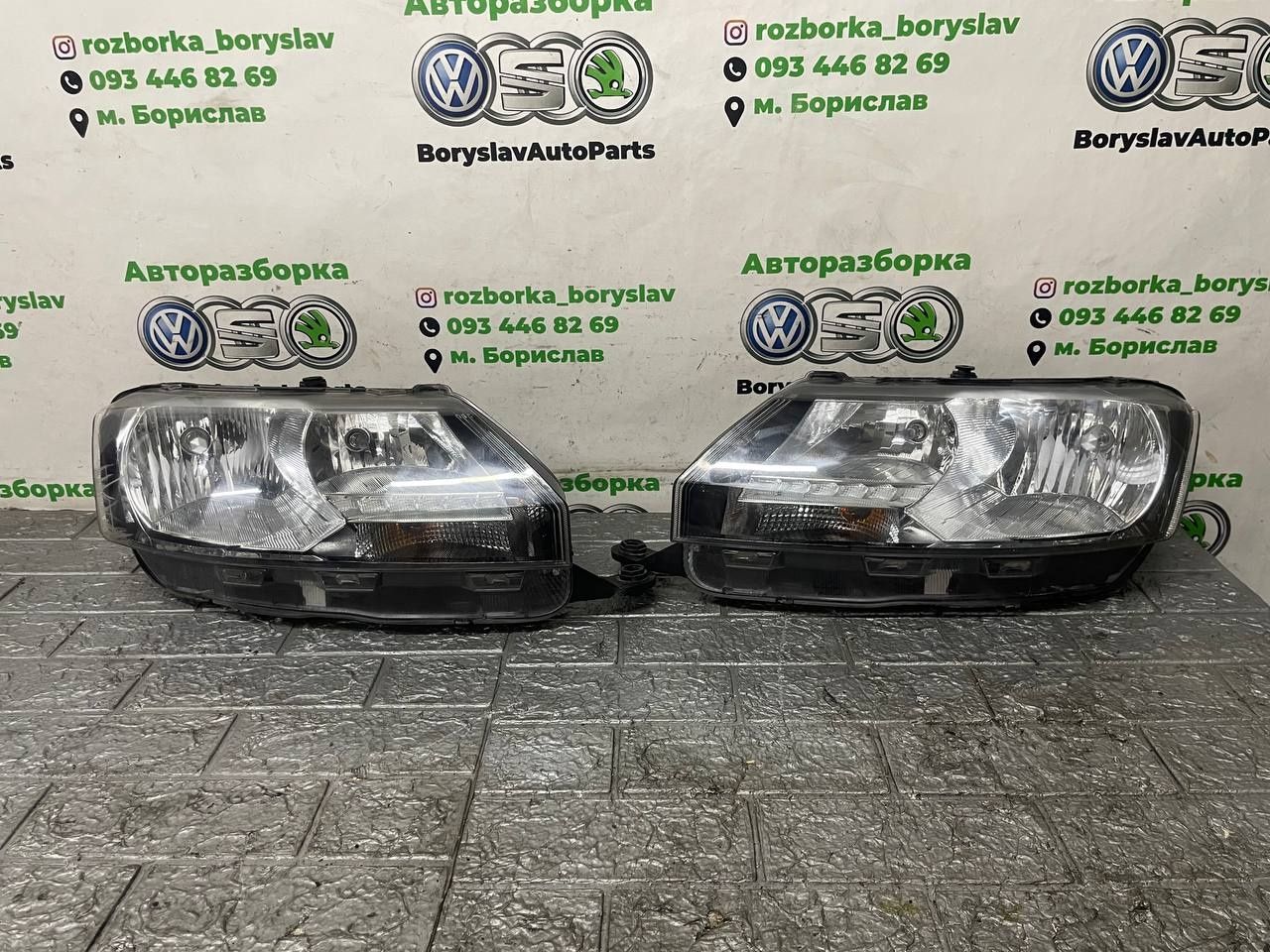 Фари Фара Фары Skoda Rapid Шкода Рапід Рапид