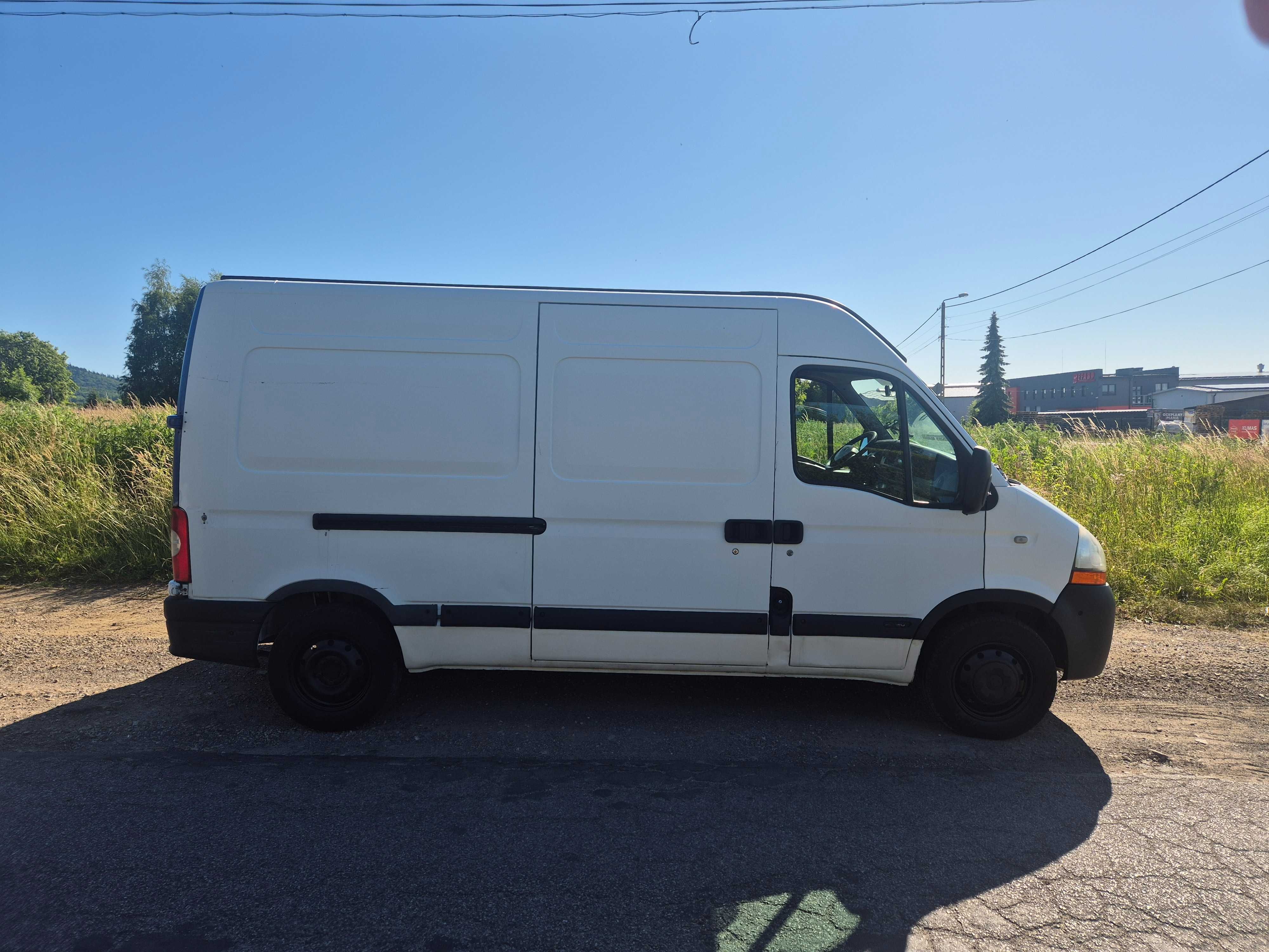 Renault Master*2,5d 113KM*Wspomaganie* 3 osoby* HAK*1 -Właś od 2013r*