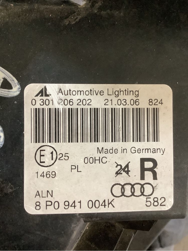 Lampa lewa audi A3